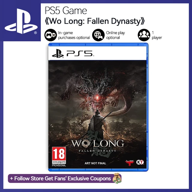 Wo Long Fallen Dynasty: PS5 Case Sleeve