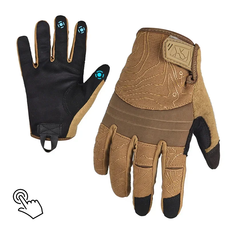 Tactical Airsoft Gloves Shooting Touch Screen Gloves Combat Hiking Work Hunting Protective Full Finger Mittens