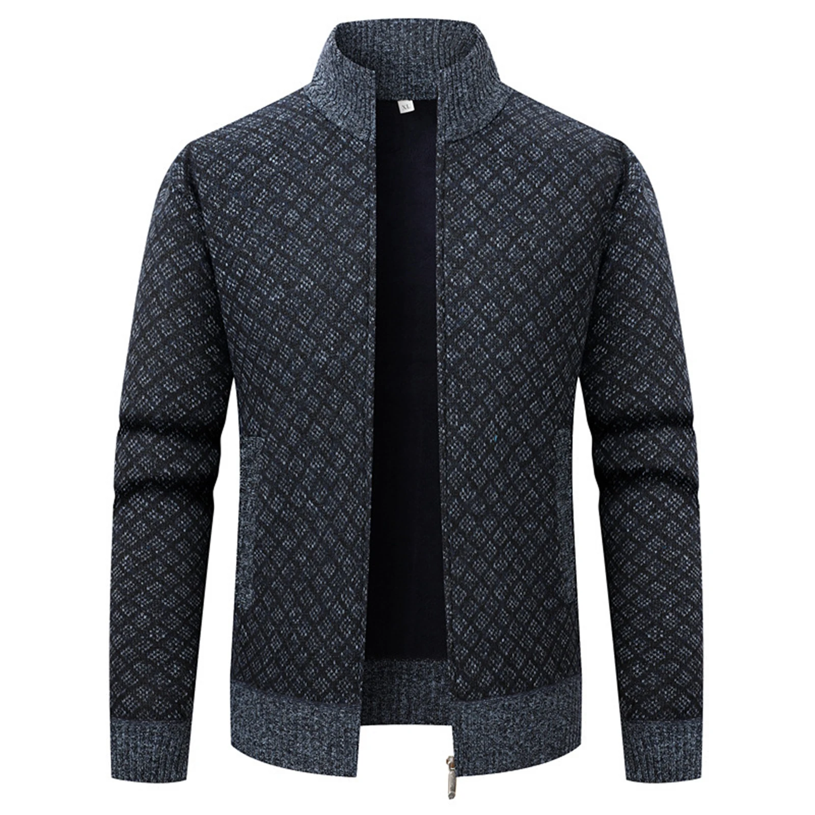 Veste décontractée à col montant