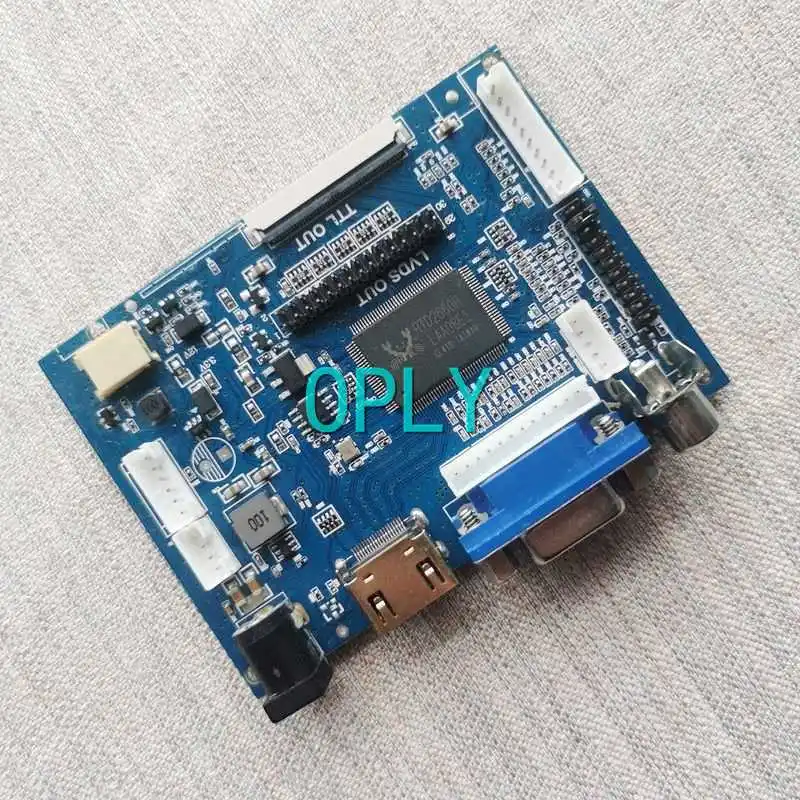 Плата драйвера контроллера светодиодный на светодиодного монитора подходит для B150XG05 B150XG07 15 "30 контактов LVDS 1024*768 1CCFL HDMI-совместимый AV VGA DIY комплект
