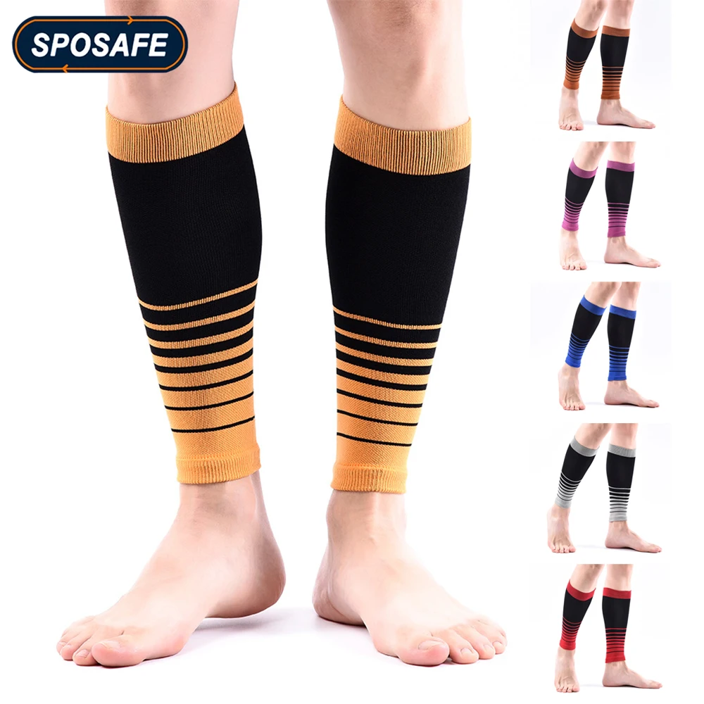 1Pcs Sport Calf Compression Sleeves Shin Splint Support Guard Leg  Protection Sock for Running Cycling Basketball - AliExpress