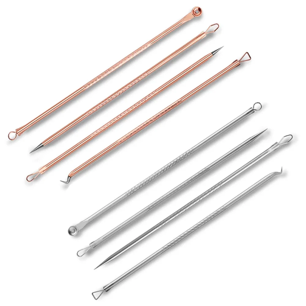 4/5/6pcs Remover Ear Spoon Curette Ear Cleaning Spiral Earpick Easy Ear Cleaner Set Earpick Ears Wax Remover Black Dots Cleaner 2