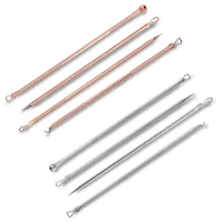 4/5/6pcs Remover Ear Spoon Curette Ear Cleaning Spiral Earpick Easy Ear Cleaner Set Earpick Ears Wax Remover Black Dots Cleaner 2