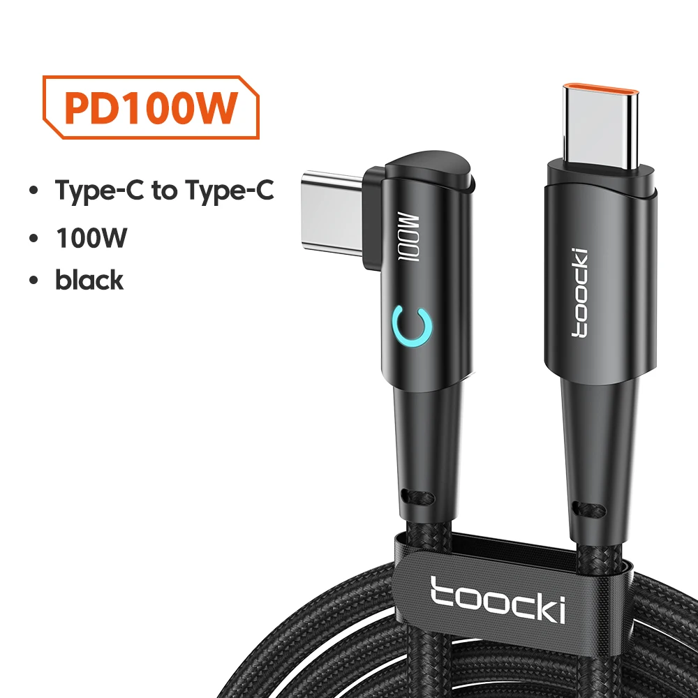ตัวเลือกสินค้า สายชาร์จเกมมิ่ง USB-C 100W ชาร์จเร็ว 5A สำหรับเกมเมอร์