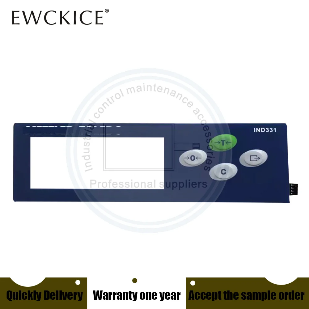 Hmi Ind 331 Plc Teclado Interruptor de Membrana Teclado Ind331 Novo Xk3141 - Imagem 2