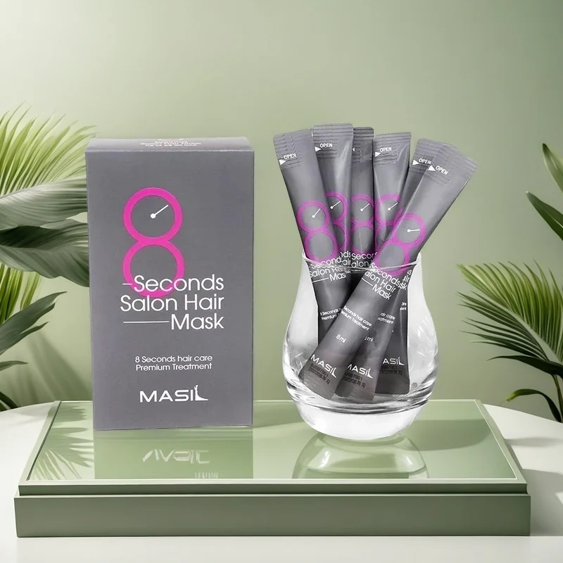 20Pcs 8ml 8 Seconds Salon Hair Mask Hair Care Restoration Keratin Repairing Premium Treatment Repair Damage Care