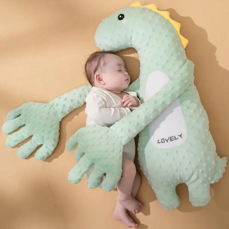 Baby Soothing Palm Automatic Palm Patting Stuffed Animal Sleep Soothers Adjustable Speed Remote Control Sleeping Buddy for Baby