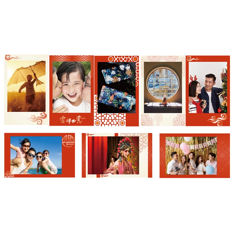 Fujifilm Instax Mini Film Chinese Version 10-50 Sheets For Fujifillm Instant Mini 12,11, 9, 8, 7s Camera For SP-1/2 Printer