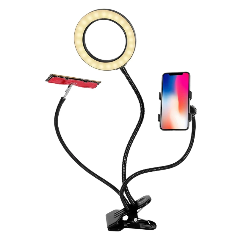 

Metal Gooseneck Lamp 10X Magnification Adjustable Clamp Light
