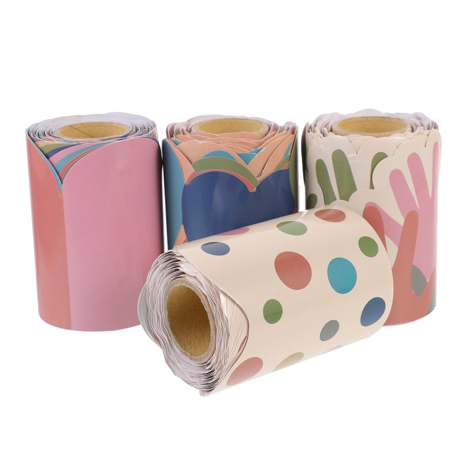 Рисунок 6 - 4 рулона, наклейки на доску