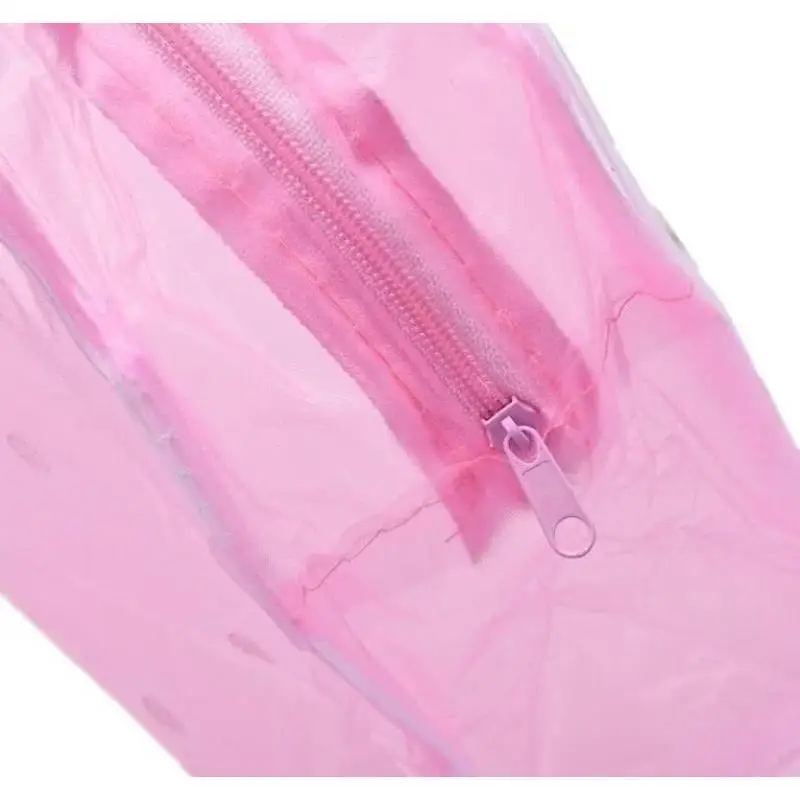 Easy To Carry Solid Color Fashion Travel Storage Bag For Cosmetics Makeup Travel Suitable Household Clothe Storage Bag Supplies