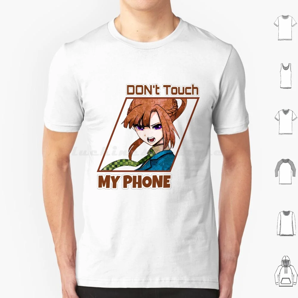 Il Tuo Giro Per Morire Sara Chidouin Dont Touch My Phone T Shirt Cotone Uomo Donna Stampa Fai Da Te Anime Sara Chidouin Anime Sara Chidouin