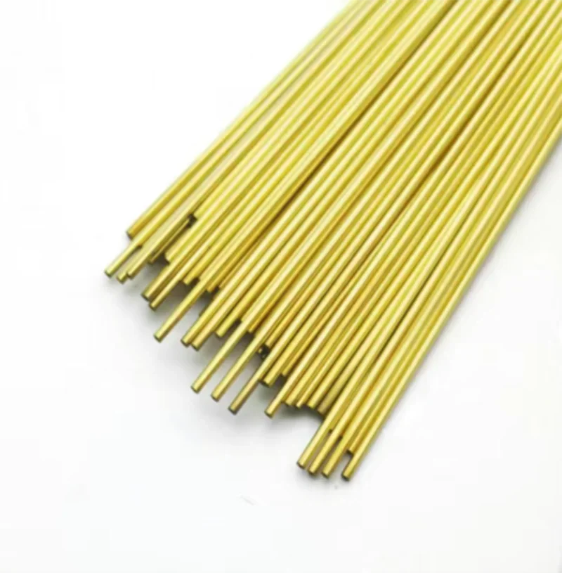 WEDM Brass Electrode Tube0.3/ 0.5/0.8/0.9/1.0/1.5*400mm Die Single Hole for EDM Drilling Hole Machine