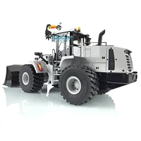 XDRC Metal 1/14 Hydraulic RC Loader WA470 980L Radio Control Truck Finished Model W/ ESC Motor Servo B6AC Charger Toys THZH1287 2