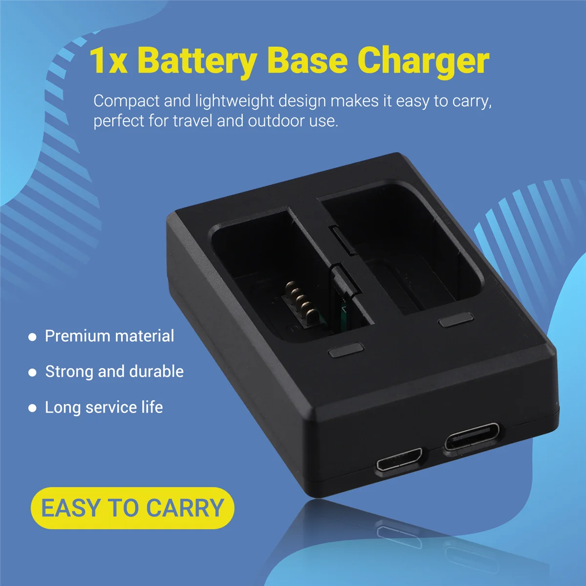 SJCAM C300 Charger Accessories Power for SJCAM C300 Sports Camera Backup Battery Base ChargerJADD