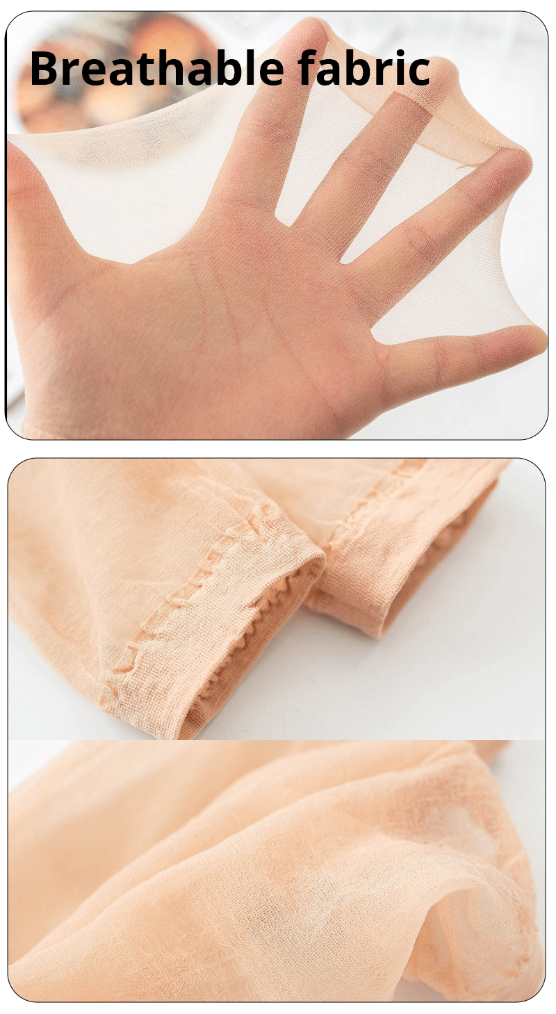 10/20/30/40 Paar Damen Sommer Kristall Seide Socken für Atmungsaktiv ität leichte bequeme und nicht Haken Seide Frauen Socken – Detail 3