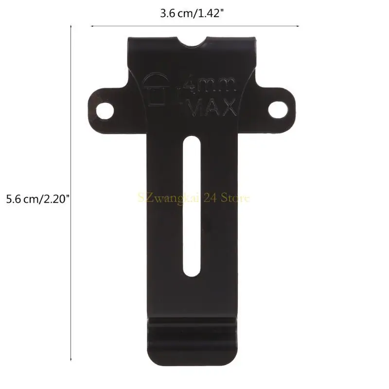 Durable Waist Back Belt Clip for Two-Way Radio Talkies