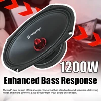 1PC 6*9 Inch High-Fidelity Mid-Range Car Speaker 1200W Surround Sound Systems Music Players Audio Music Stereo Subwoofer Speaker