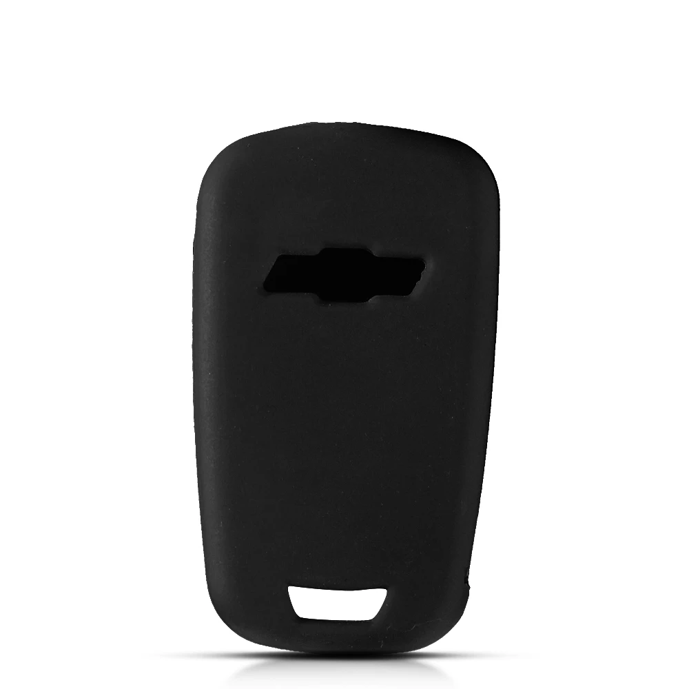 Silicone Car Remote Key Cover Case 2 Buttons For Chevrolet Chevry Cruze Sedan Hatchback Malibu Trax Aveo 2009-2015 key case cover key case car key shell