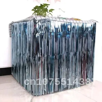 

Hawaiian Party Decorations Foil Wedding Decoration Glitter Table Skirt Metallic Party Decoration Hawaii Party Supplies 275*75cm