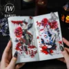 JIANWU 60mm*200cm Nighttime Dream Series Dark Gothic Material Collage Landscaping PET Tape Creative DIY Journal Stationery 5
