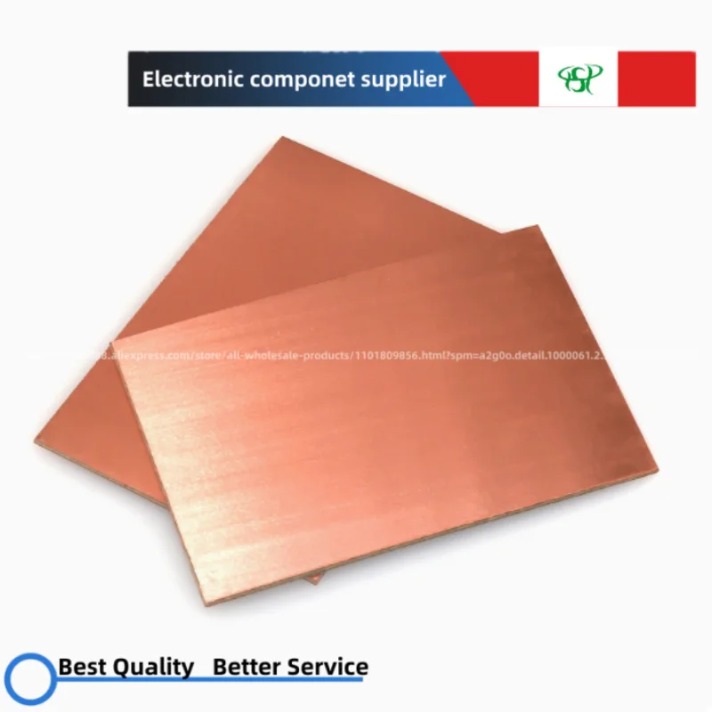 5PCS CCL 5x10cm 5*10cm Single Side Plate PCB Copper Clad Laminate Bakelite Material Universal Board Practice DIY Kit 20pcs 7x9 7 9cm single side prototype pcb breadboard universal board experimental bakelite copper plate circuirt board yellow