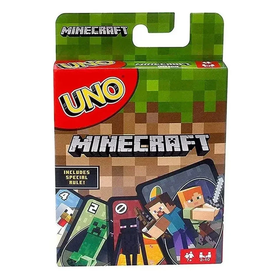 16 סגנון Mattel UNO! !! משחקי קלפים משפחתיים מצחיקים של סופר מריו משחק לוח פוקר צעצועים לילדים קלפים משחק