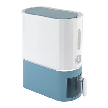 2Lbs Rice Dispenser Large Dry Food Dispenser with Cup  for Rice Beans Cereal Perfect for Kitchen Pantry Organization 5