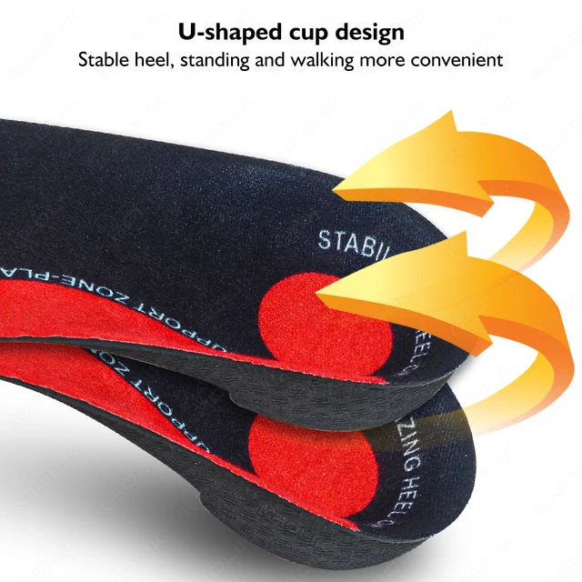 DM UNISEX SCARPE SOLETTE ORTOPEDICHE PASTIGLIE ARCO SUPPORTO
