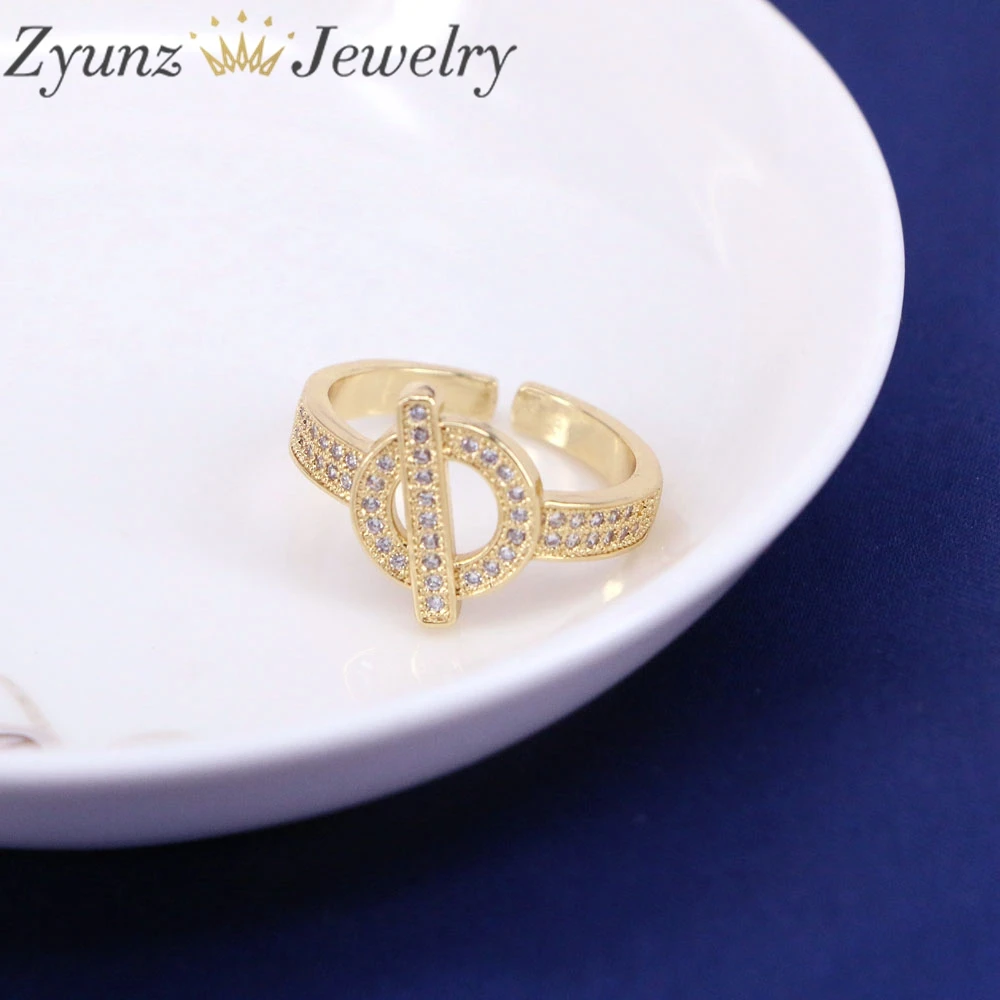 Sparkling Wishbone Heart Ring | Rose gold plated | Pandora US