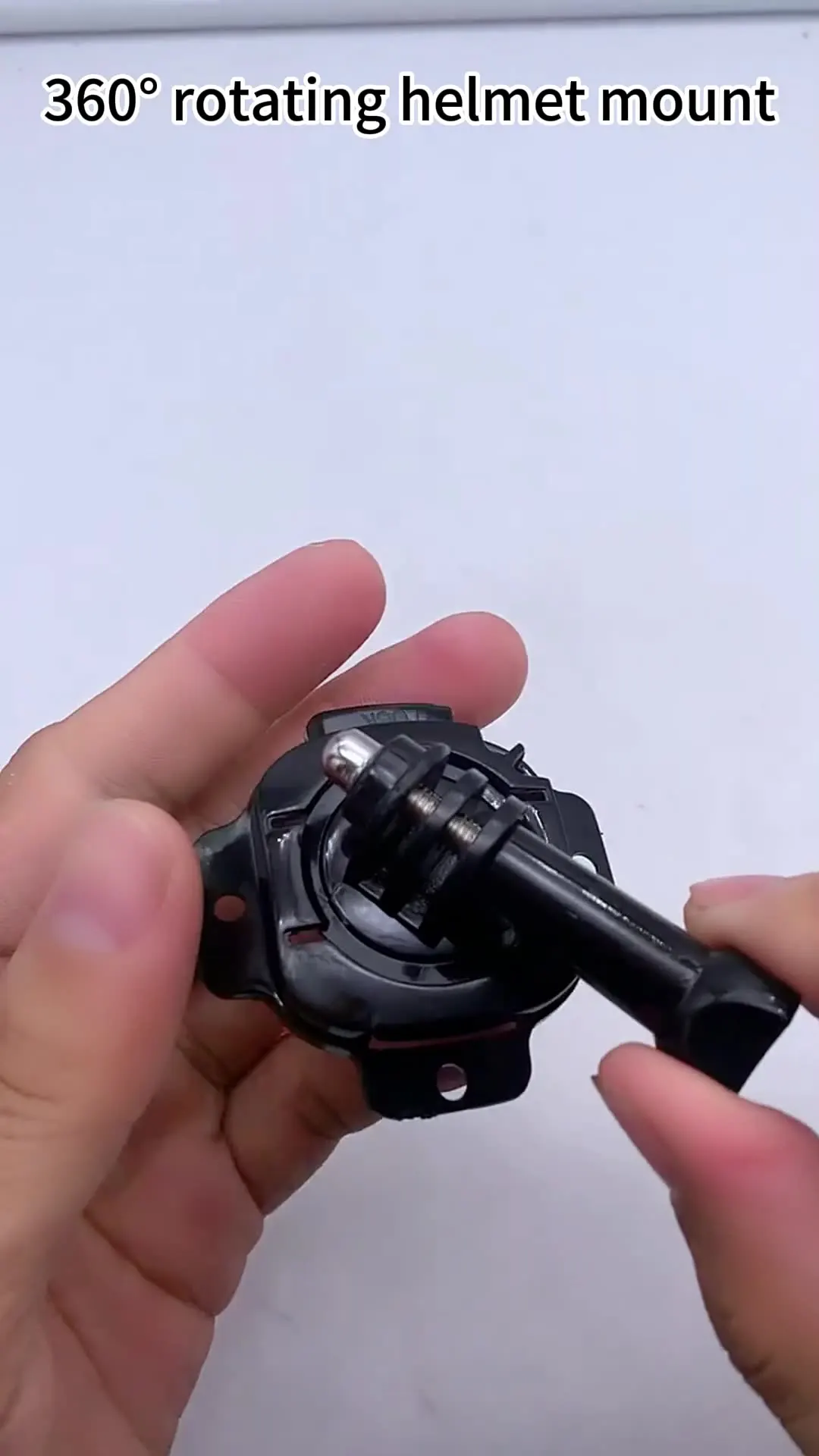 Support De Casque Réglable Pour GoPro Hero 10/9/8/7/6/5, DJI Osmo, Insta360 – Montage Menton, Anti-dérapant, 50 G