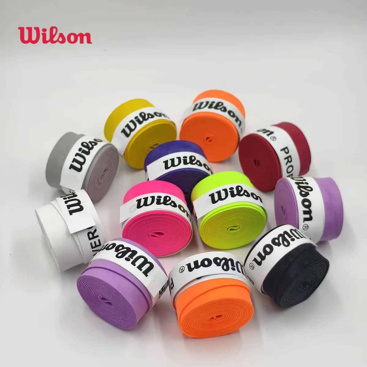 Wilson 9PCS Tennis racket Overgrip Tennis Grips dry feel Racquets Wraps Hand Glue Overgrips Non-slip Fishing Grip tennis overgrip tennis accessories racket grip racket grip tape racket overgrip tennis racket tape