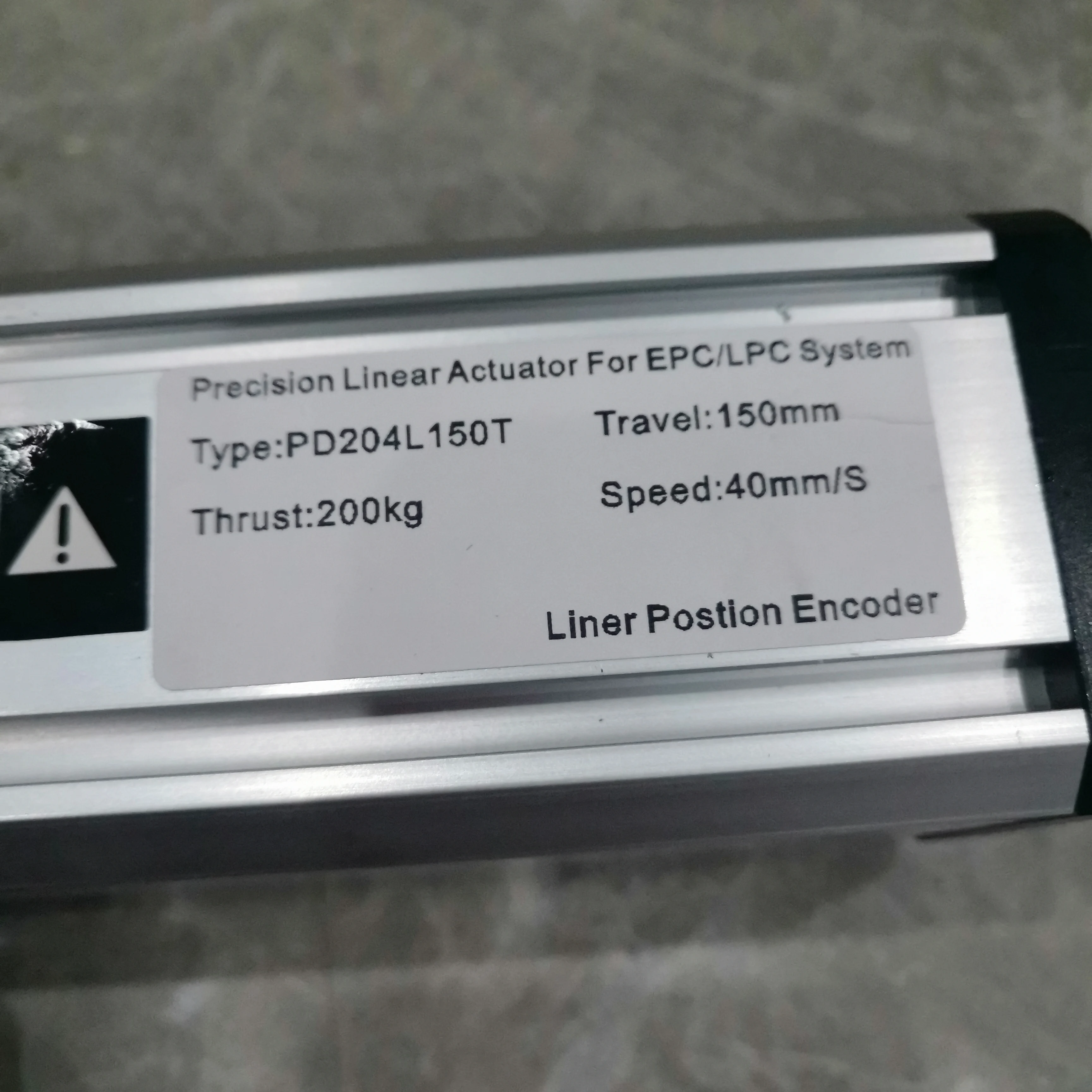 EPC-A10 Servo Web Guiding System | Edge Line Position Controller with Color Mark Sensor & PD-204L150T Servo Actuator detail image 9