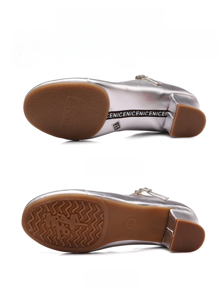 Gold Dance oes Women's Soft Bot Genuine Leather Square Dancing oes Middle-Aged And ly Dancing oes Adult Dancing...