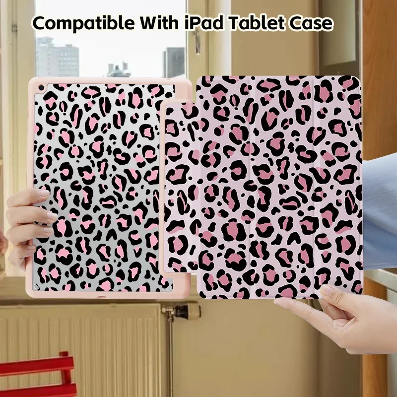 Enhanced iPad Case with Sleep Wake Function and Pen Slot Design - Double-Sided Printing