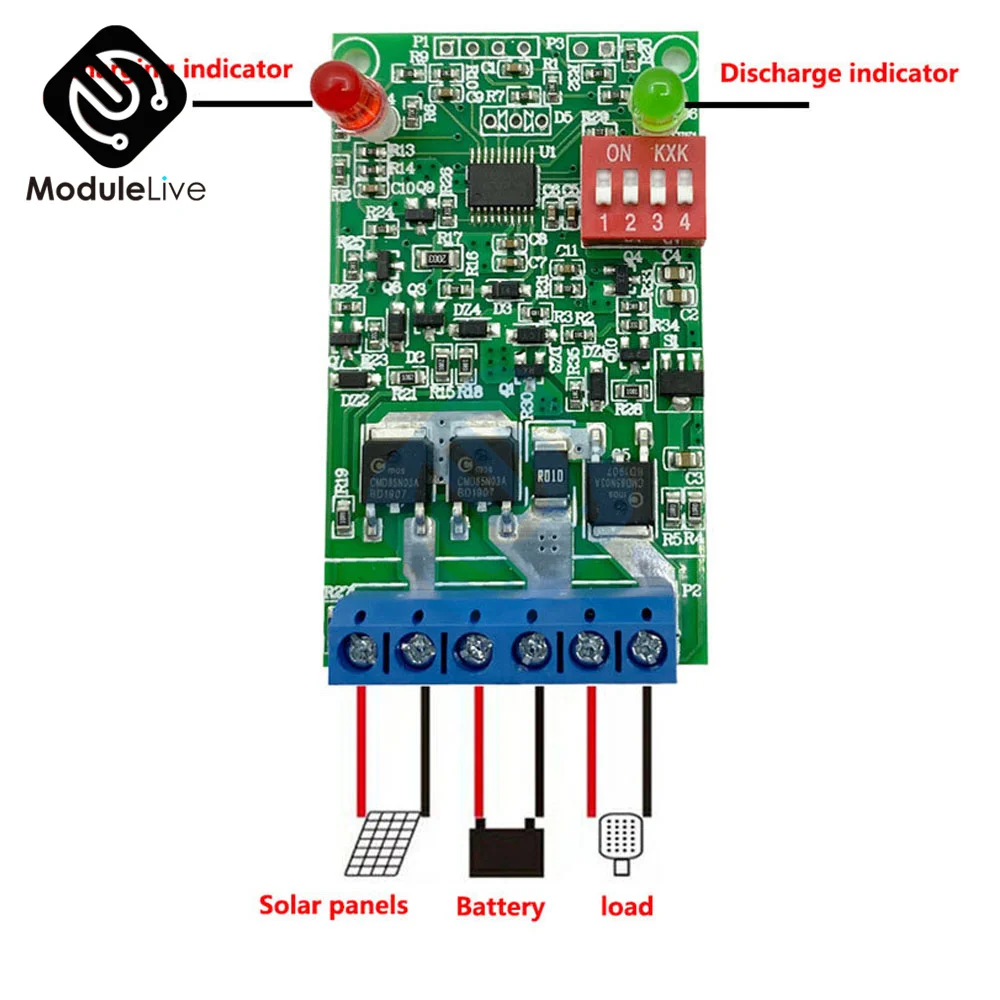 3.7V7.4V11.1VLithiumBatterySolarLawnLightCircuitBoardSolarLightControllerControlBoard3A-AliExpress13