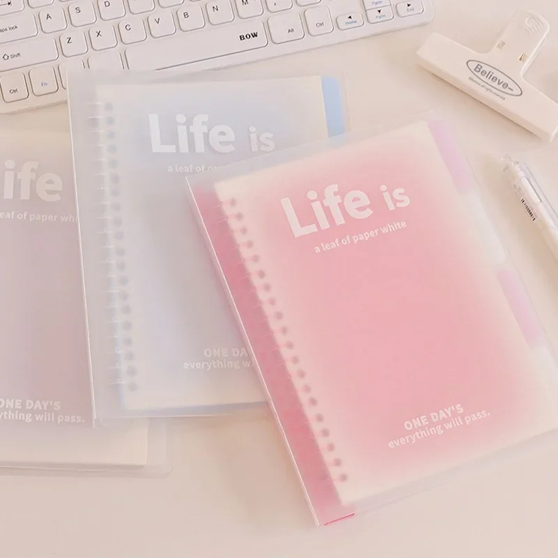 Binder Note A5 B5 Campus Loose Leaf Notebook Memo Diary Office Index File School Japanese Stationery Back To School - 5