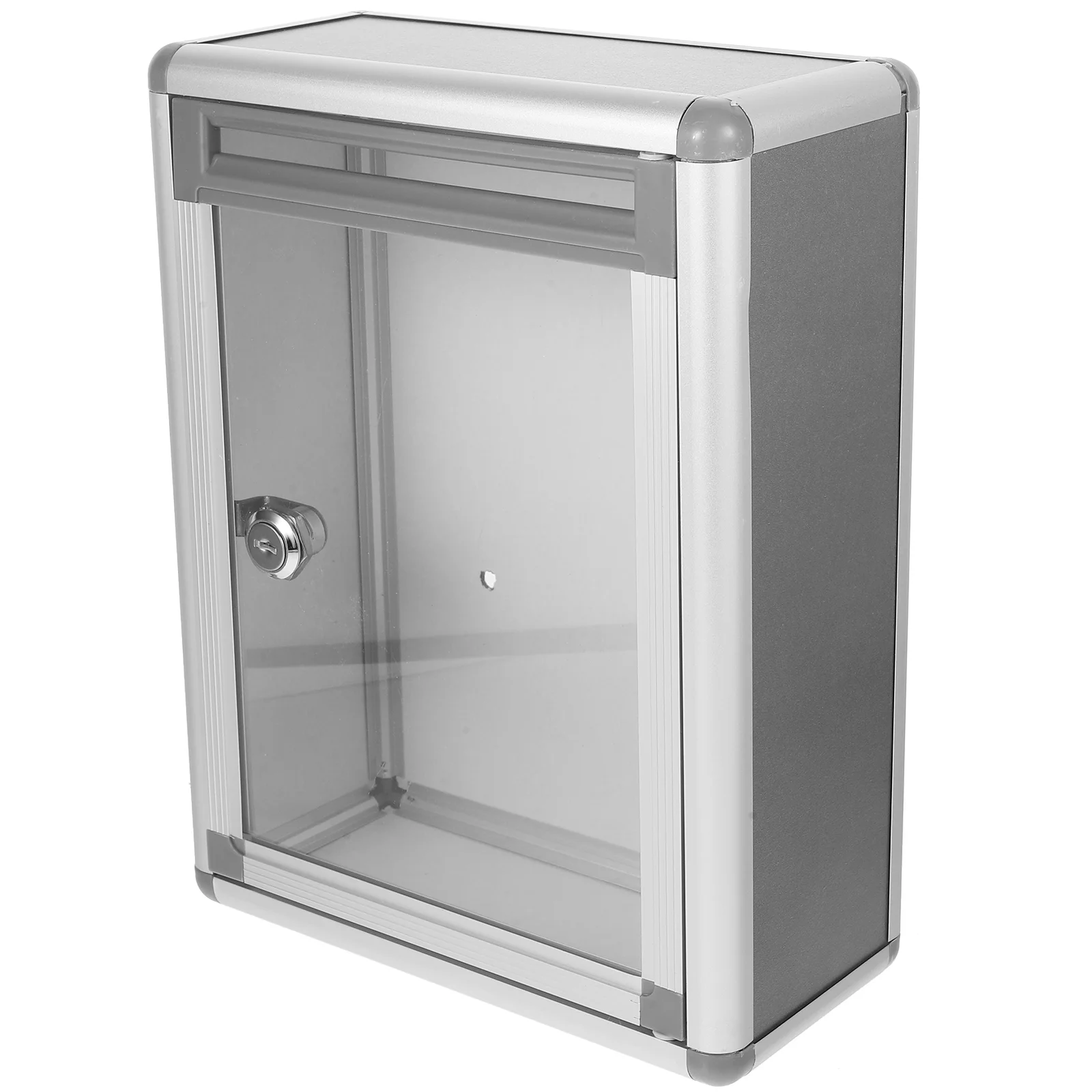 

Large Mailbox Hanging Suggestion Box Aluminum Alloy Complaint Box Cards Post Box for Shop