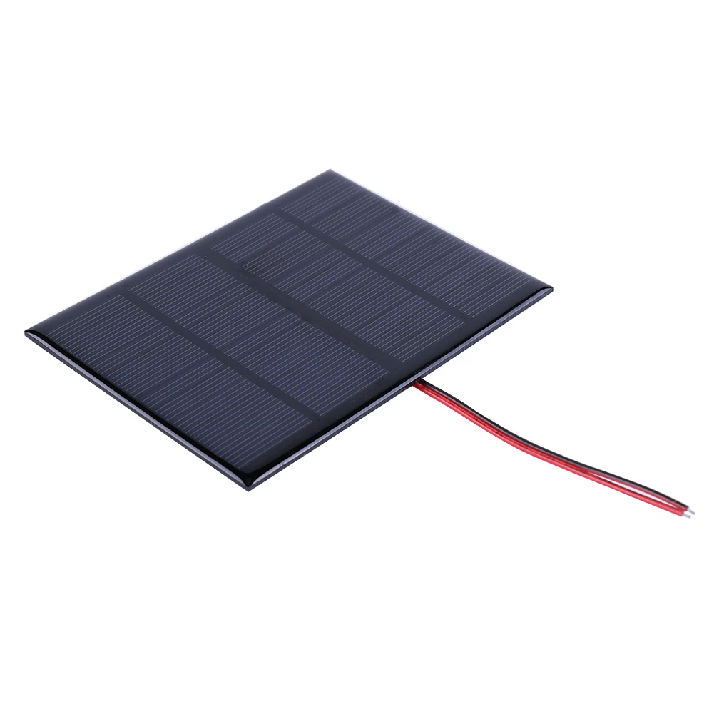 Mini pannello solare 3W 12V sistema di celle solari Polysilicon Board caricabatterie solare esterno portatile fai-da-te per caricabatterie per telefoni cellulari - Image 5