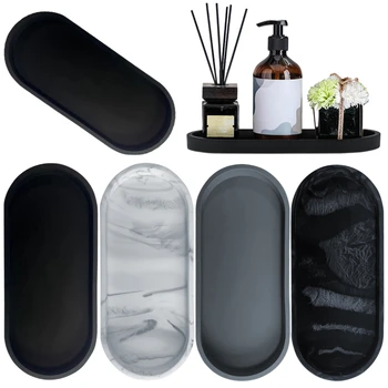 Silicone Bathroom & Kitchen Vanity Tray 1