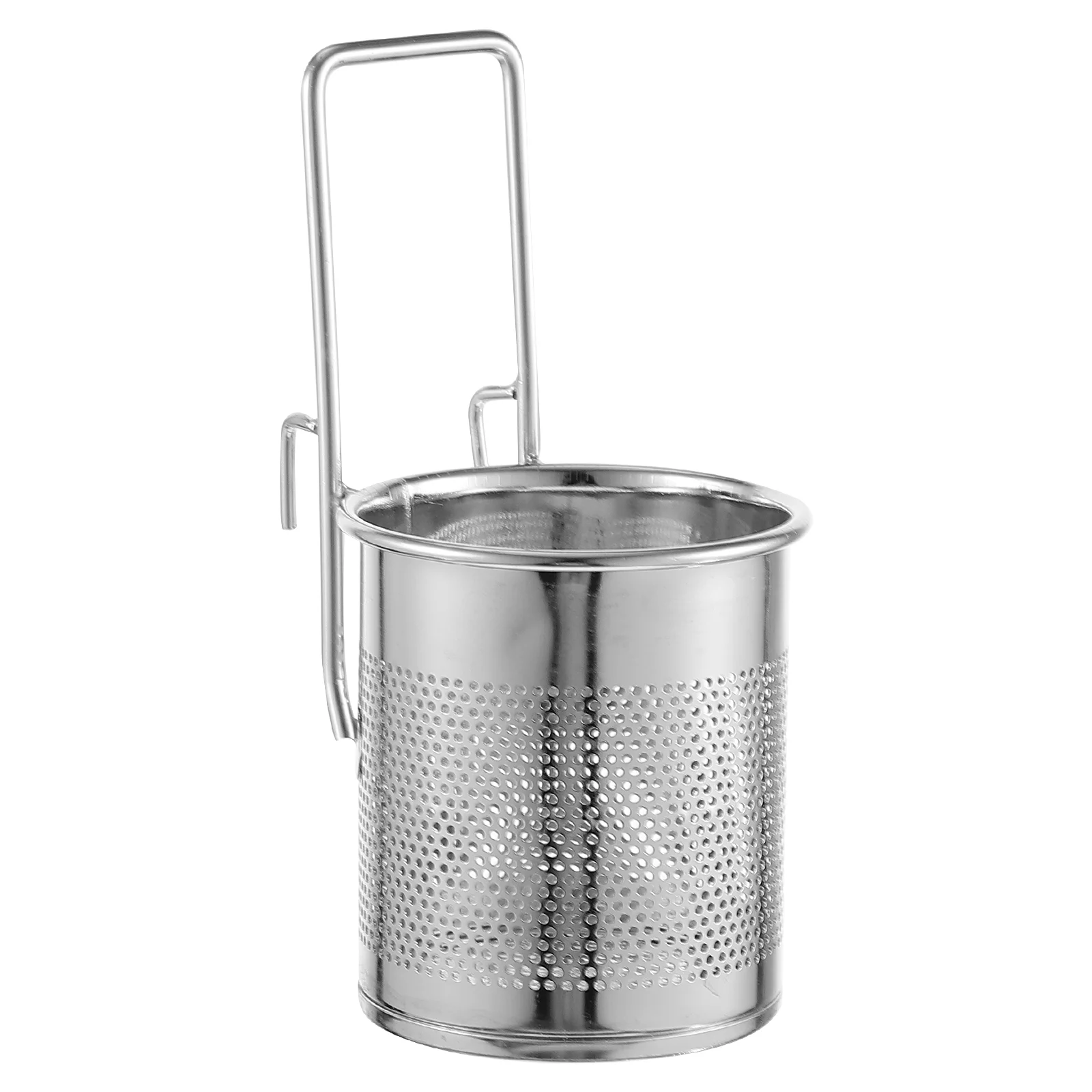

Hot Pot Strainer Basket Durable Mesh Colander Hanging Filter Basket Food Skimmer For Pasta Dumpling Noodle Kitchen Cooking Tool