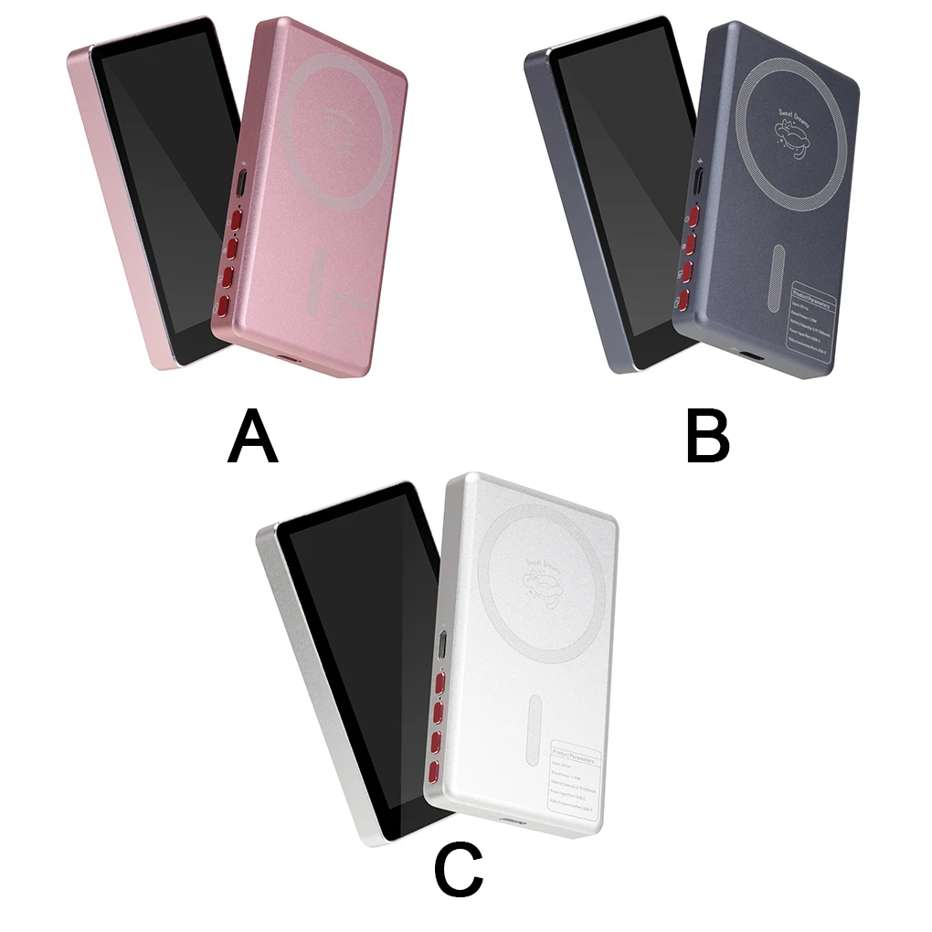 Magnetic HD Display Screen Phone Rear Camera Selfie Monitor Wireless Camera Assist Bluetooth Selfie 4 Brightness Adjustable