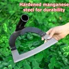 Hollow Hoe Weeding Rake Labor-saving Weeding & Loosening Soil Artifact Harrow Handheld steel weeding hoe Hoe Farm Tool Gardening 3