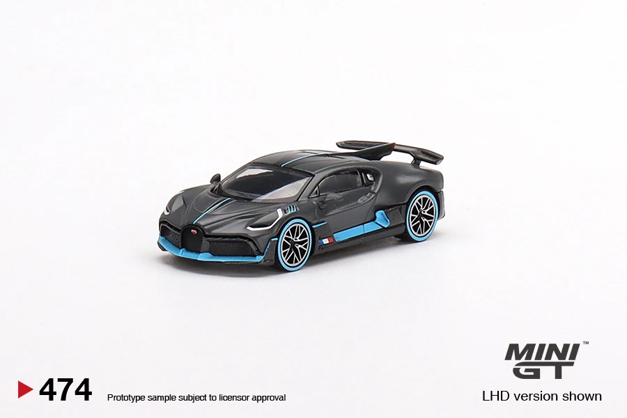 

MINI GT #474 1:64 Bugatti Divo Presentation Collection of die-cast alloy car model ornaments