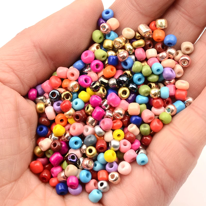PRECIOSA-Breloques en verre tchèque, 4mm, perles pour bracelet, bijoux de  direction, bricolage fait à la main, matériel de perle de travail manuel