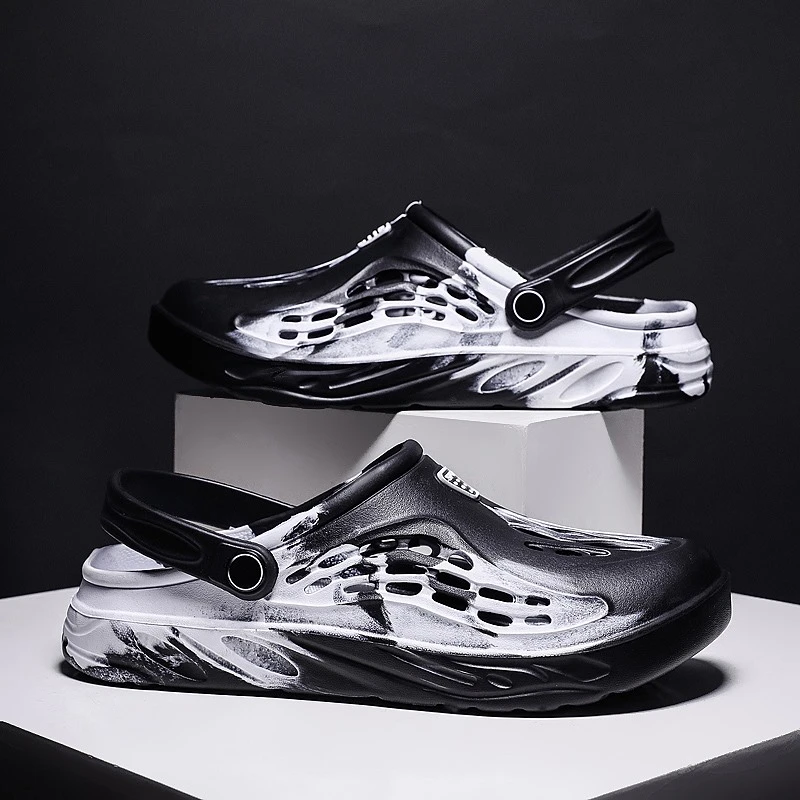 Mens Sandals Summer 2023 Eva New Large Size Men's Clogs Lightweight