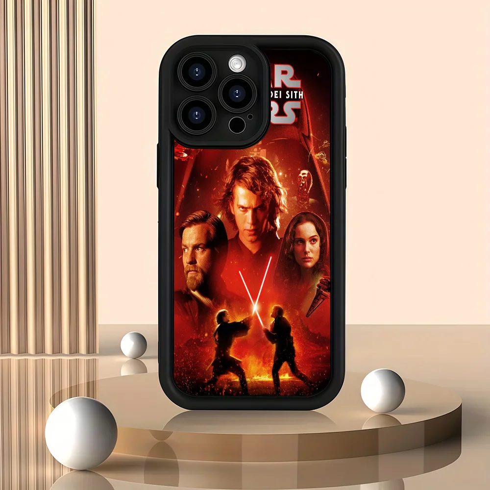Star-Themed Anti-Slip Silicone Soft Phone Case