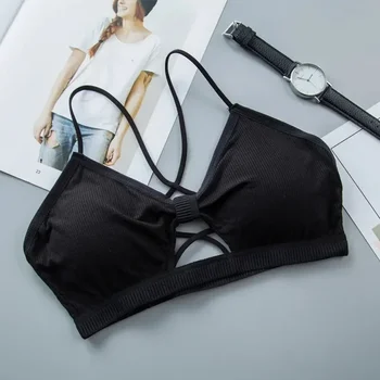 Women Cross Strap Sports Bra Push Up Top Women Yoga Gym Crop Tops Brassiere Femme Fitness Tops Sport Breathable Bras 1