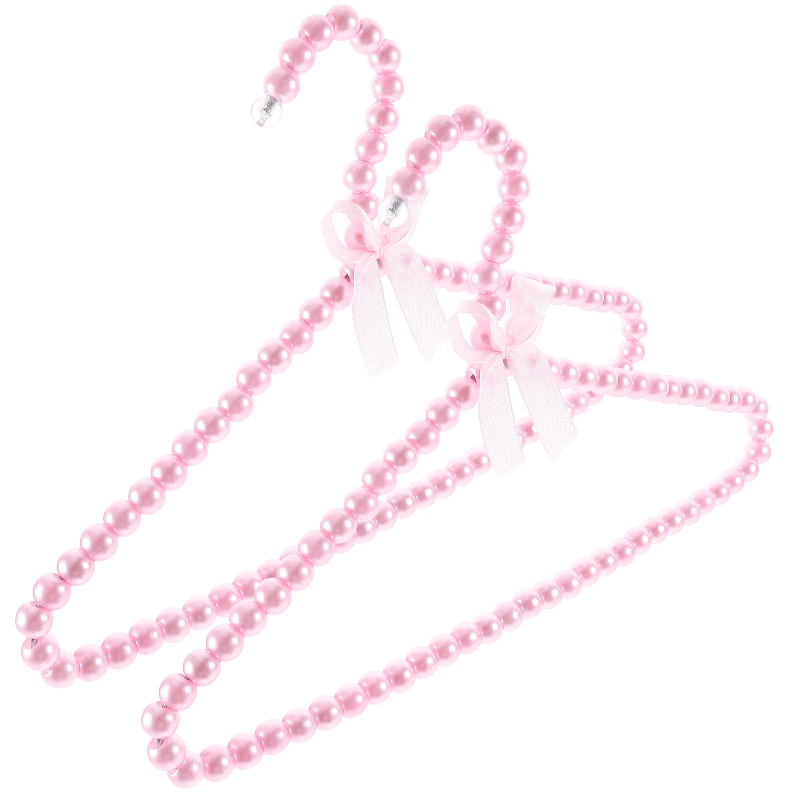 

Pearl Beads Clothes Hangers Mini Pearl Baby Pets Small Clothes Hangers Faux Pearl Beaded Elegant Garment Clothes Hangers