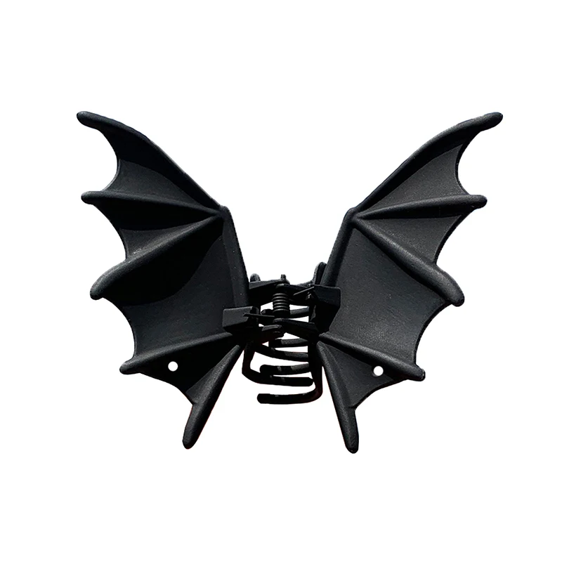 Halloween-Haarklammern Mit Spinnennetz-Design – 2 Stück, Schwarz-weiß, Niedliche Accessoires Für Damen